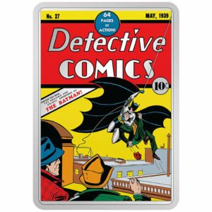 2 Unze Silber Batman Detective Comics 2023 PP (Auflage: 1.000 | coloriert | Polierte Platte)