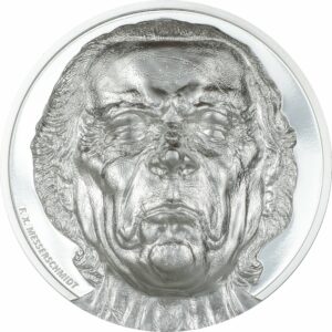 2 Unze Silber Striking Heads The Vexed Man 2023 (Auflage: 999 | High Relief | Polierte Platte)