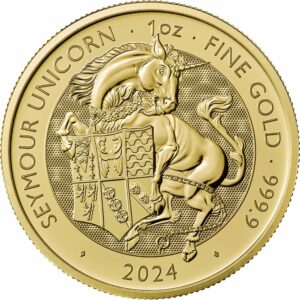 1 Unze Gold The Royal Tudor Beasts Seymour Unicorn 2024