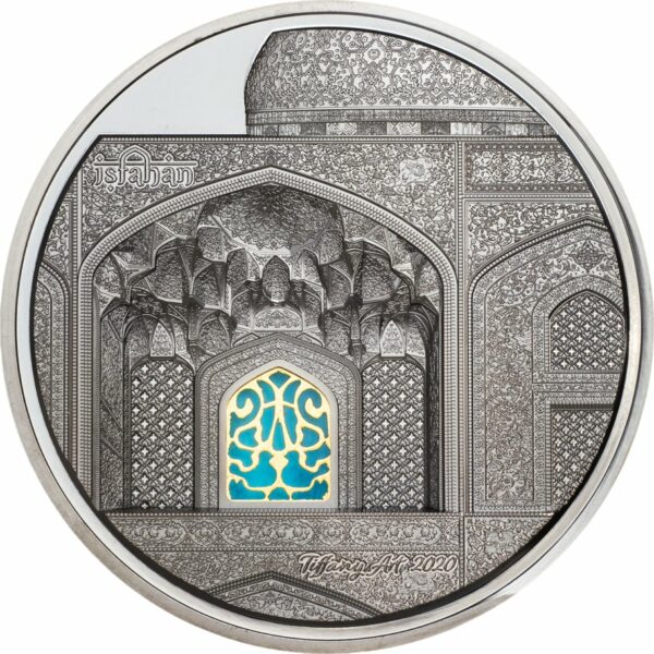 5 Unze Silber Tiffany Art Isfahan 2020 (Auflage: 555 | Ultra High Relief)