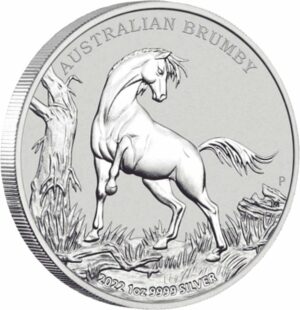 1 Unze Silber Australian Brumby 2022 (Auflage: 25.000)