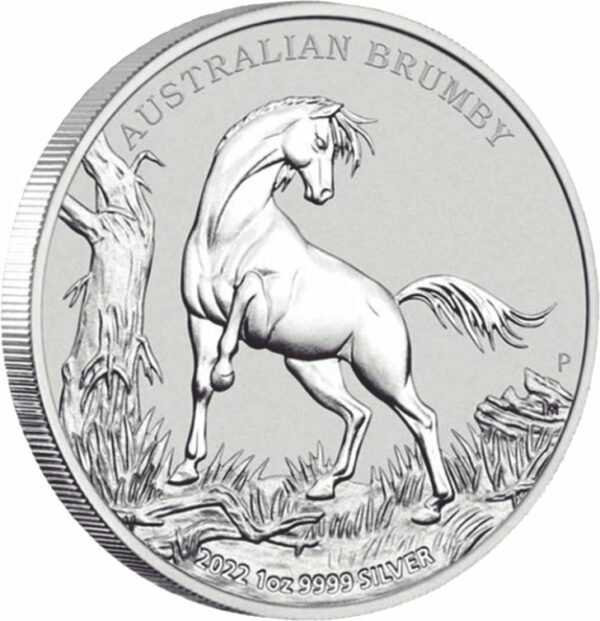 1 Unze Silber Australian Brumby 2022 (Auflage: 25.000)