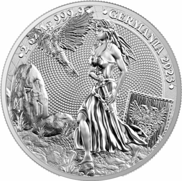 2 Unzen Silber Germania 2023 (Auflage: 2.500)