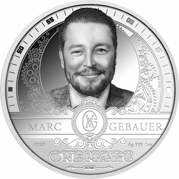 1 Unze Silber Marc Gebauer 2023 PP  (Auflage: 500 | Polierte Platte)