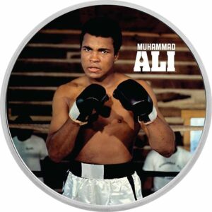 1 Unze Silber Muhammad Ali 2023 (Auflage: 2.500 | coloriert)