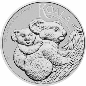 1/10 Unze Platin Australien Koala 2023 (Auflage: 15.000)