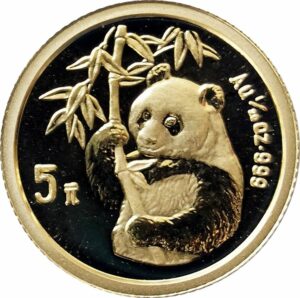 1/20 Unze Gold China Panda 1995