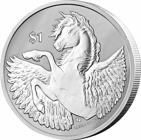 1 Unze Silber Pegasus 2023 (Auflage: 10.000 Stücke)