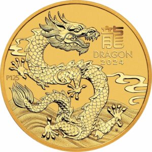 1/4 Unze Gold Lunar III Drache 2024