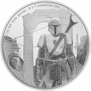 1 Unze Silber Mandalorian 2021 PP (Auflage: 5.000 | Polierte Platte)