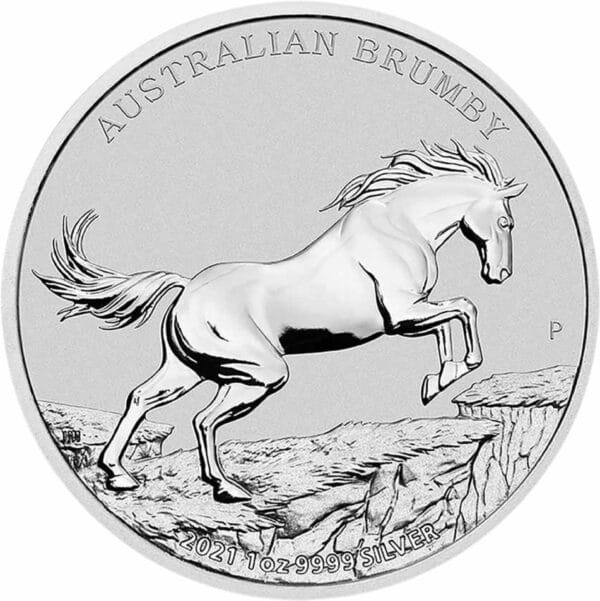 1 Unze Silber Australian Brumby 2021 (Auflage: 25.000)