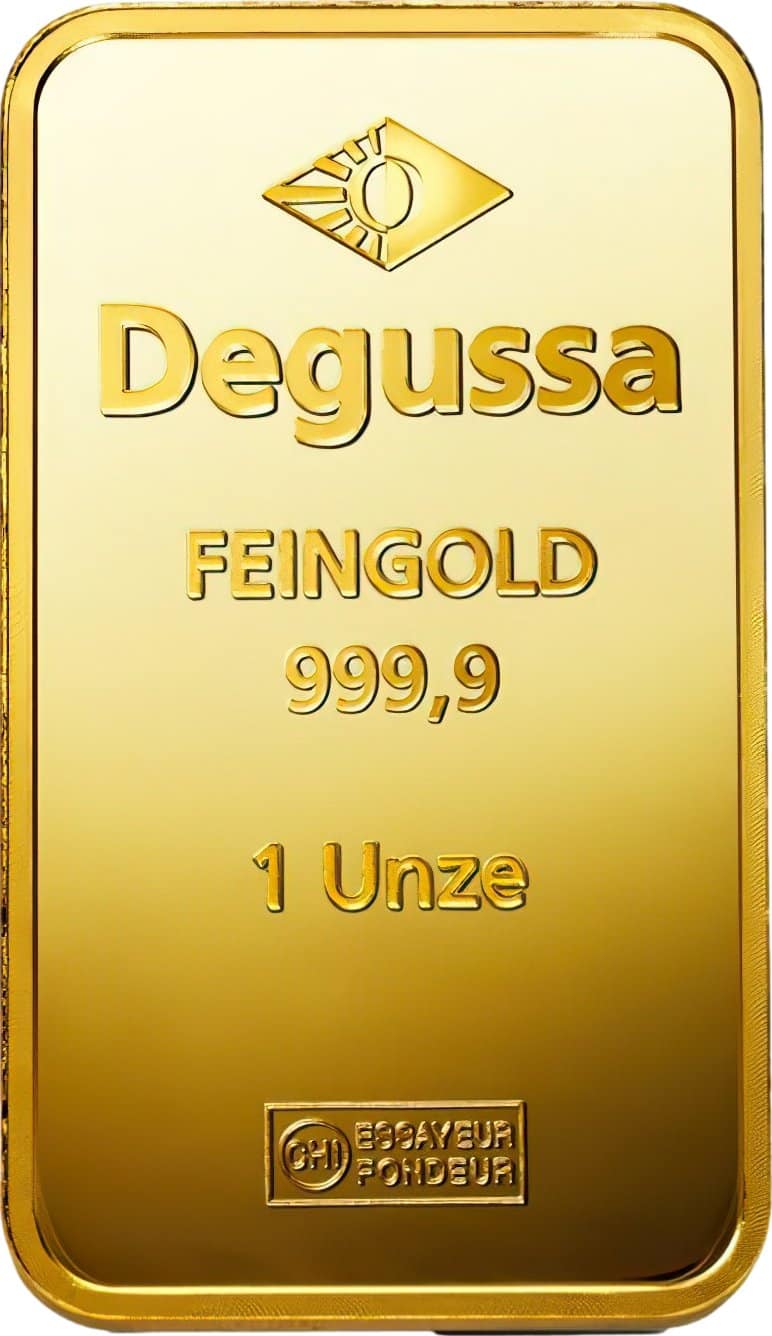 1 Unze Goldbarren Degussa Online Kaufen Bei Gold-Barren.de