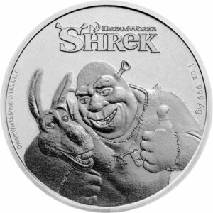 1 Unze Silber Shrek 2021 (Auflage:20.000)