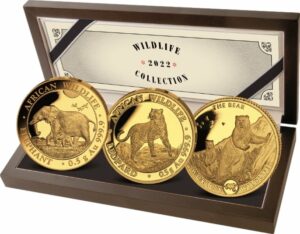 Gold African Wildlife Set 2022 PP (3 x 0