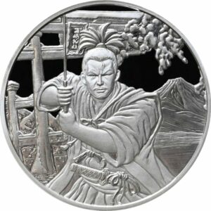 1 Unze Silber Antike Krieger - Samurai 2022 (Auflage: 10.000)