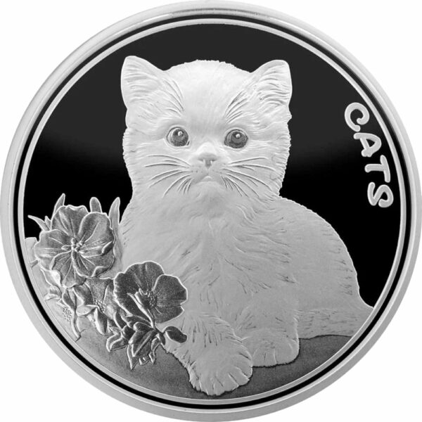 1 Unze Silber Katze 2022 (Auflage: 12.000)