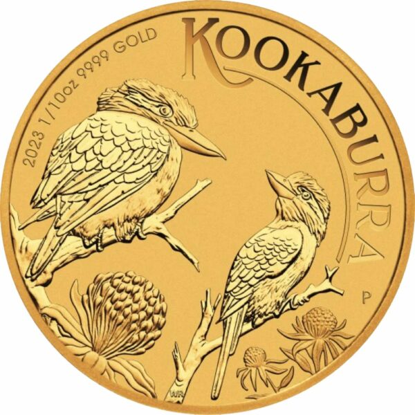 1/10 Unze Gold Kookaburra 2023