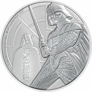 1 Unze Silber Darth Vader Star Wars 2022