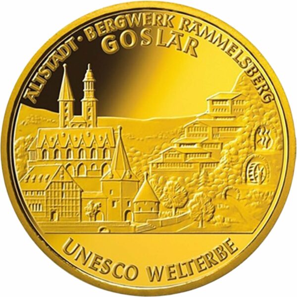 1/2 Unze Gold 100 Euro 2008 Goslar