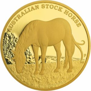 5 Unze Gold Stock Horse 2017 PP (Auflage: 99 | inkl. Box & Zertifikat)