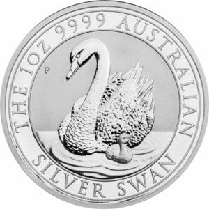 1 Unze Silber Perth Mint Schwan 2018 (Auflage: 25.000)