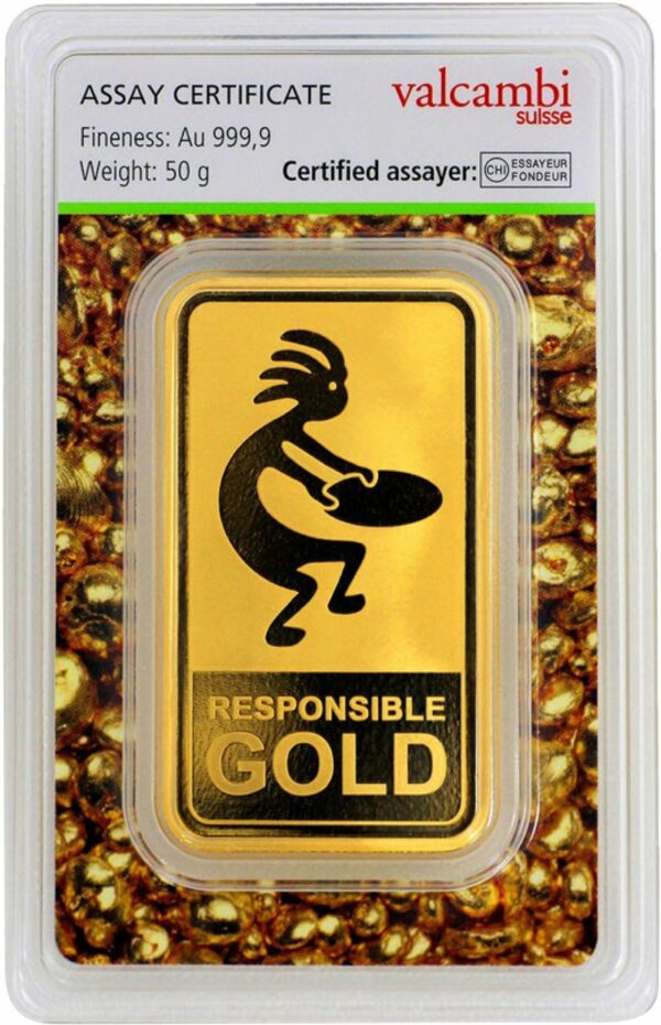 50g Goldbarren Responsible-Gold (Auropelli)