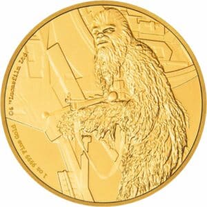 1 Unze Gold Chewbacca Star Wars 2017 PP (Auflage: 500 | Polierte Platte)