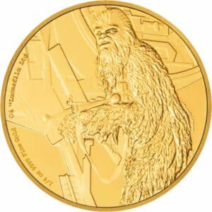 1/4 Unze Gold Chewbacca Star Wars 2017 PP (Auflage: 1.000 | Polierte Platte)