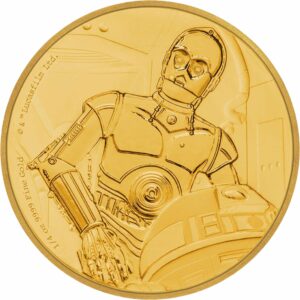 1/4 Unze Gold C-3PO Star Wars 2017 PP (Auflage: 1.000 | Polierte Platte)