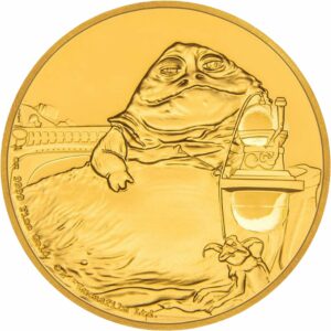 1 Unze Gold Jabba the Hutt Star Wars 2018 PP (Auflage: 500 | Polierte Platte)