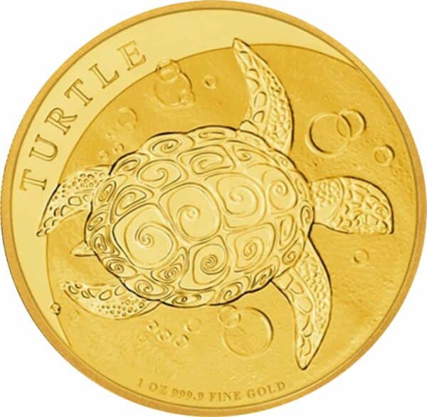 1 Unze Gold Niue Schildkröte 2020