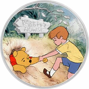 1 Unze Silber Disney Winnie Puuh und Christopher Robin 2021  (Auflage: 3.000 | Polierte Platte)