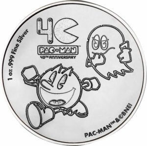 1 Unze Silber 40 Jahre Pacman 2020 (Auflage: 25.000)