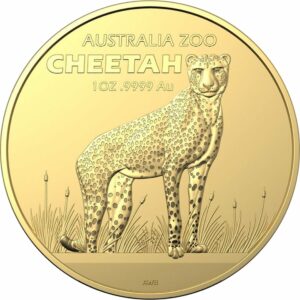 1 Unze Gold Australien Zoo Gepard 2021 (Auflage: 250)