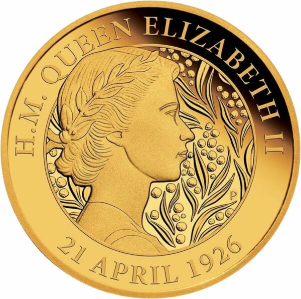 2 Unzen Gold Elizabeth II. 2021 95. Geburtstag (Auflage: 150)