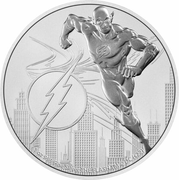 1 Unze Silber The Flash 2022 (Auflage. 15.000)