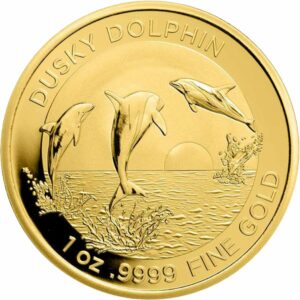 1 Unze Gold Dusky Delfin RAM 2022 (Auflage: 250)