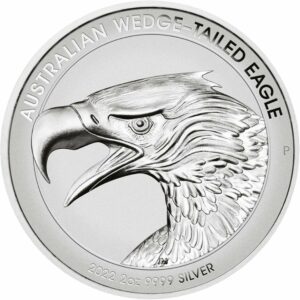 2 Unze Silber Wedge Tailed Eagle 2022 High Relief Piedfort (Auflage: 2.000 | Reverse Proof)