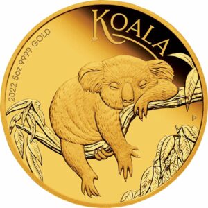 5 Unze Gold Koala 2022 PP (Auflage: 50 | Polierte Platte)