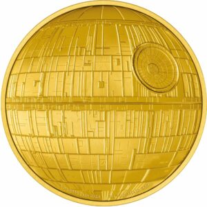 5 Unze Gold Todesstern Star Wars 2022 PP (Auflage: 25 | Polierte Platte)