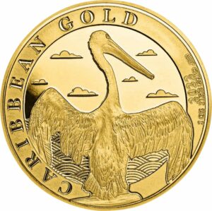 1 Unze Gold Barbados Pelikan 2022 (Auflage: 100)