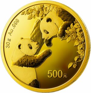 30g Gold China Panda 2023