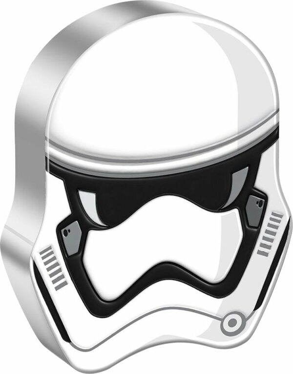 1 Unze Silber First Order Stormtrooper 2022 (Polierte Platte | Auflage: 10.000)