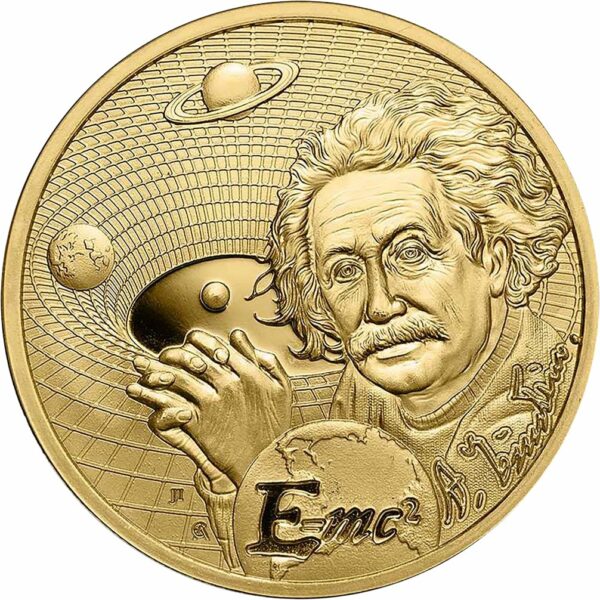 1 Unze Gold Inspirierende Ikonen - Albert Einstein 2022 (Auflage: 100)