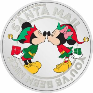 1/2 Unze Silber Disney Weihnachtsmünze 2022 PP (Auflage: 2.022)