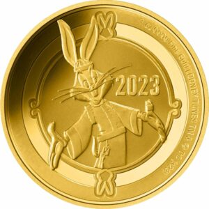 1 Unze Gold Lunar Bugs Bunny 2023 (Auflage: 100 | Polierte Platte)
