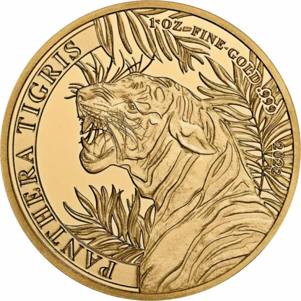 1 Unze Gold Panthera Tigris 2022 (Auflage: 100)