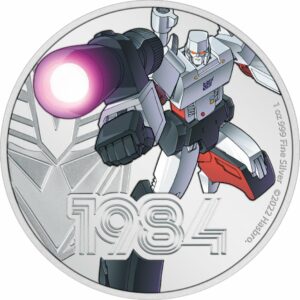 1 Unze Silber Transformers - Megatron 2022 PP (Auflage: 3.000 | Polierte Platte)