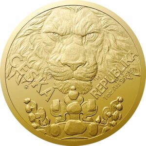 1 Unze Gold Tschechischer Löwe 2023 (Auflage: 8.000)