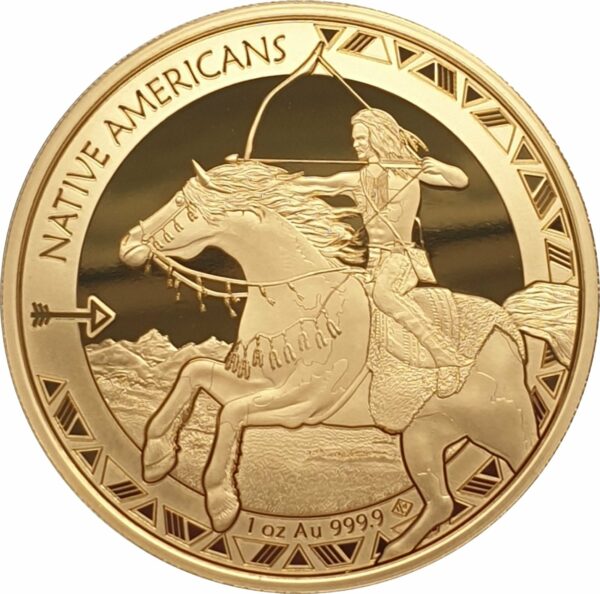 1 Unze Gold Native Americans Pfeil 2023 (Auflage: 250)